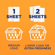 Arm & Hammer 80 Count (Pack of 6) / 6 Dryer Sheets