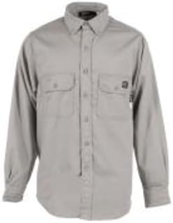 Radians 4.5 oz Nomex FR Shirt - Gray - Size L