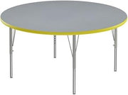 Correll Laminate Activity Tables with Gray Granite Finish A48TF-RND-15-14-38