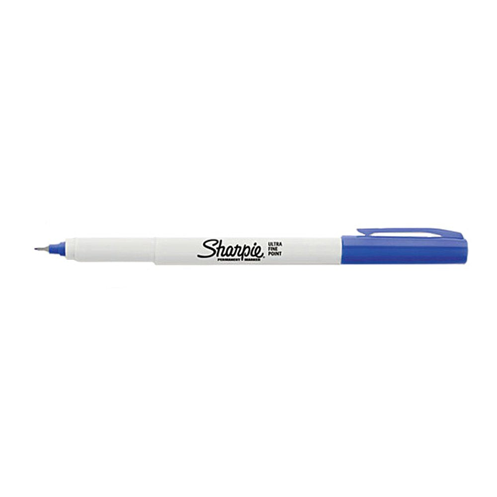 Permanent Markers by Sharpie – 1 Count (Pack of 1), Plastic, Blue, Model SAN37113