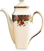 Lenox Holiday Tartan Square Coffeepot