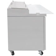 91 7/8" Pizza Prep Table w/Refrigerated Base by MOTAK – 96.46x37.01x45.67, In Description, Check Images, Model MPR-93-X