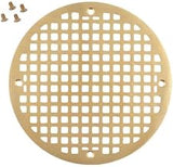 Franklin - 11509-7 1/2 in Round Brass Floor Drain Strainer