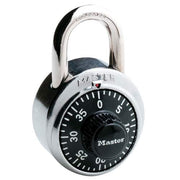 Combination Padlock Only (no Key is Included) (Pack of 48 pcs) by Master Lock – Stainless Steel, Pack of 48, Model 1500D