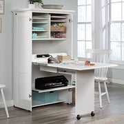 Sauder Timber Oak / Armoire / L: 35.12" x W: 21.81" x H: 61.58" Sewing Cabinets