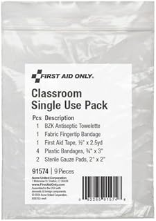 First Aid Only Classroom Single Use Pack Refill