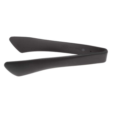 Tongs, 9", Heat Safe up to 400°F, Safe to use with Coated cast Aluminum Items, Dishwasher Safe, Stainless Steel & Silicone, Black by Tablecraft – Aluminum, Black, Model 39101