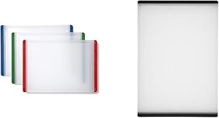 OXO Good Grips Plastic Cutting Board Set (3-Piece) and Carving Board