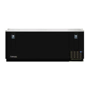 Continental Flat Top Bottle Cooler 37" Wide -SS by Continental Refrigerator – Black, Model CBC95
