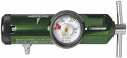 Medline HCS8715M Mini Oxygen Regulator, Latex Free, 0-15 Liters per Minute, 870 CGA Connection, Brass Sleeve