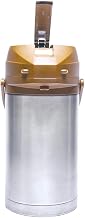 Service Ideas CTAL30BR Airpot, 3 Liter Capacity, Lever Style, Brown Lid (Case of 6)