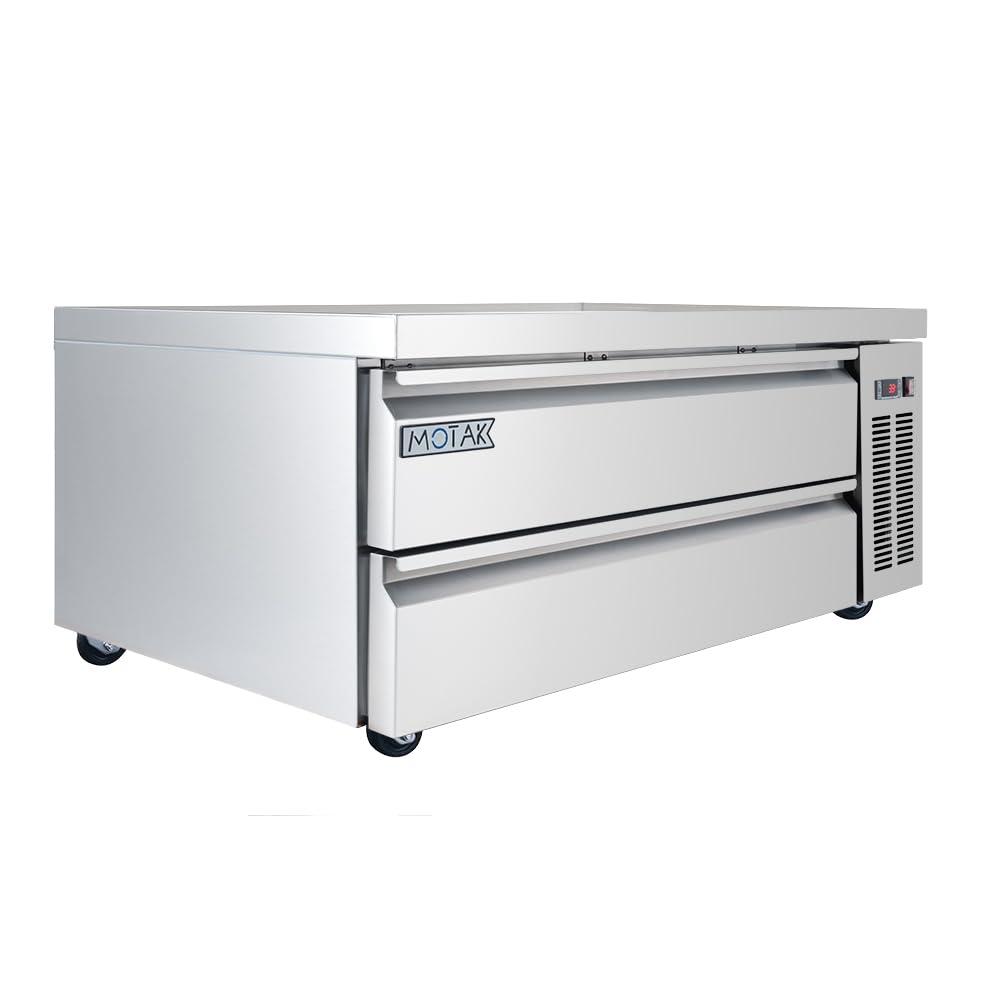 48 3/8" Chef Base by MOTAK – 51.18x34.88x27.76, In Description, Check Images, Model MCBR48-D-X