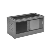 Grey Reptile Lounge by Bison Pets – Glass, Grey