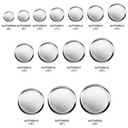 Thunder Group 8 Inch / Wide Rim / Rustic Pizza Pans & Stones