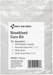 First Aid Only Nosebleed Care Kit Refill
