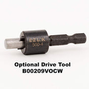 E-Z LOK 100 / 27/64" / black Thread Locking Inserts