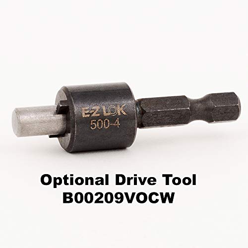 E-Z LOK 100 / 27/64" / black Thread Locking Inserts