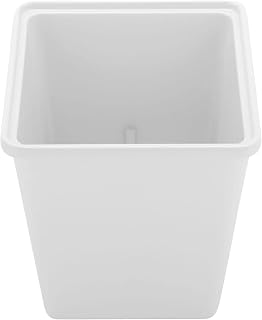 G.E.T. Enterprises ML-150-W White 3 qt. Square Crock, Melamine