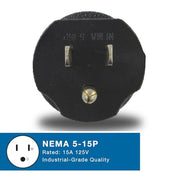 Conntek 3 - Pack / Black / 1 Adapters