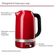 KitchenAid Empire Red / 1.8 Quarts / 1.7 liters Electric Kettles