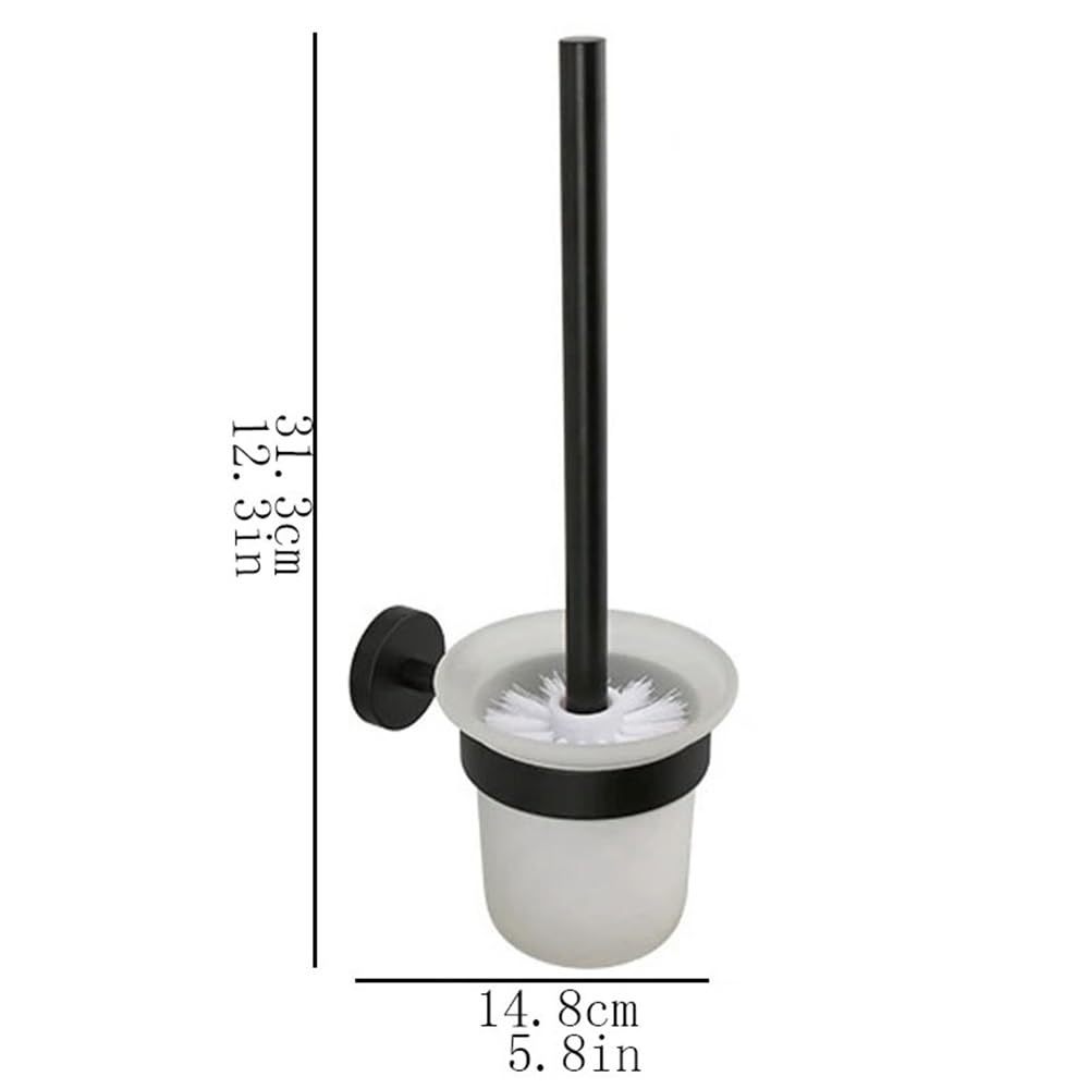 Compact Size Wall Mounted Bristles Plastic Brush by FYorbitH – One Size, Black, Model FYorbitH
