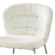 Best Quality Furniture Cream / Silver / 19" Side Chair / Modern, Chic, Transitional, Contemporary Chairs