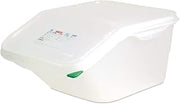 Araven Ingredient Bin, Storage Container for Large Quantity Ingredients, Use in Commercial or Home Kitchen, 4 Gallons, 1 Count, White