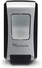 Kleenline High Capacity Manual Hand Soap Dispenser, 5271-06-BCE00YL, Black & Chrome, 2000 mL | 1/Each