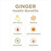 The Ginger People Crystallized-Ginger Chips / 7oz (Pack of 1) / 6 Ginger Candy