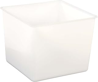 Tot Mate TM7519R Small Opaque Bin - 10.63" x 10" x 8.5" - Pack of 5: Durable Classroom Storage Solution