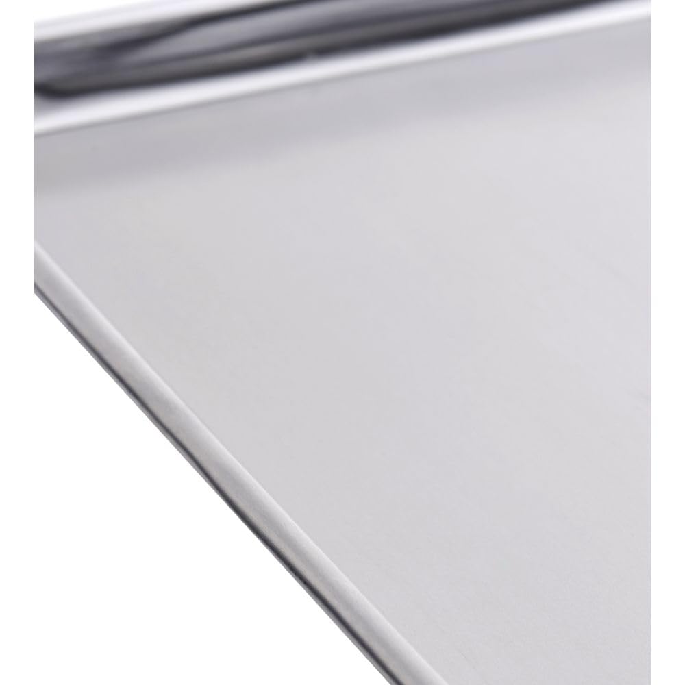 Kratos by Aluminum Bun Pan by HUBERT – 26 x 18 inch, Aluminum, Silver, Model 31921-a