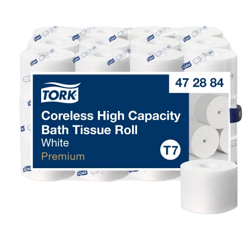 Tork 36 Rolls (750 Sheets each) / White / Coreless Paper & Plastic