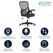Flash Furniture Dark Gray / Set of 1 / Contemporary Home Office Desk Chairs