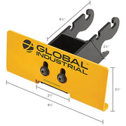 Pallet Jack Toe Guard Protector by Global Industrial – Alloy Steel, Yellow, Model 800540