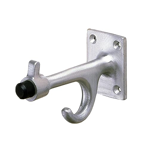 Bobrick Silver / 3-3/4" w/ Bumper / Matte Utility Hooks