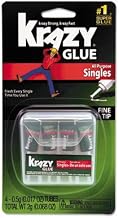 Krazy Glue Products -Single-Use Tubes w/Storage Case, 4/Pack - Sold As 1 Pack