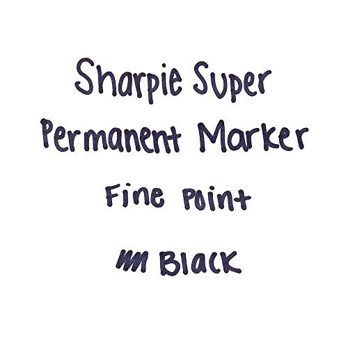 Sharpie 1 Count (Pack of 1) / Permanent,Fine / Black Permanent Markers