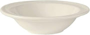 Tuxton China ASU-060 Fruit Dish, 4-1/2 oz., 5-1/8" Dia., Round, Embossed Pattern, Microwave & Dishwasher Safe, Oven Proof, Fully vitrified, Lead-Free, Ceramic, AlumaTux, San Marino, Case of 36