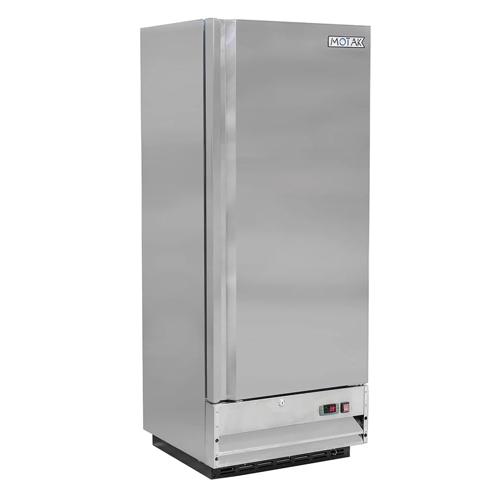 24 3/4" One Section Reach In Freezer by MOTAK – 26.97x25.59x68.90, In Description, Check Images, Model MSD-1DF-BAL-12-X