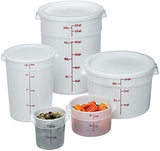 Cambro RFS6148 Round Storage Container, 5.7 L Capacity, White