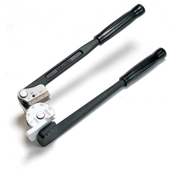 404 Tube Bender by RIDGID – 2.5"L x 11.2"W x 2.2"H, Alloy Steel, Black, Model 36122