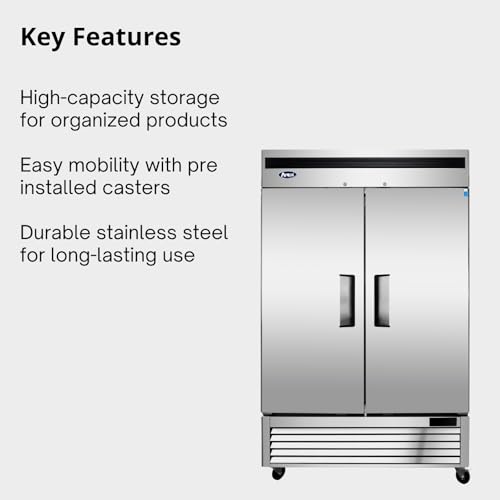 Atosa 43.8 cu. ft. / Stainless Steel / 43.8 cubic_feet Freezers