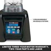 Waring 64 Ounce Copolyester Jar / Copolyester Container / Xtreme Reprogrammable Hi-Power Countertop Blenders