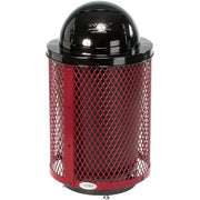 Global Industrial Red / Industrial / 36.0 gallons Trash, Recycling & Compost