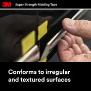 3M 1/2 Inch x 15 Ft, 4 Rolls / Black / 1 Pinstriping Tape