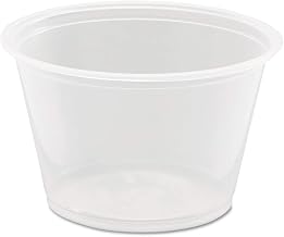 Conex Complement Portion Cup - 4 Ounce, Clear, Polypropylene, Use Lid 400Pcl, 125 Per Bag -- 2500 Per Case.