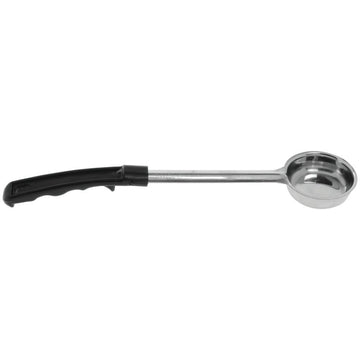 2 oz Portion Control Server Stainless Steel Solid with Black Plastic Handle by HUBERT – Stainless Steel, Black, Model DS-37459B
