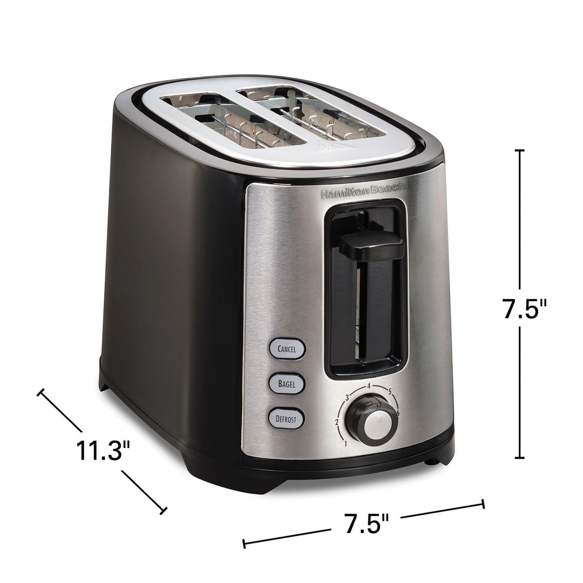 Hamilton Beach 22633G Toaster, 7 1/2" Wide, 120V - Default Title