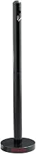 Chef Master 90026 Ash Receptacle, Cigarette Butt Outdoor Receptacle, Push Button for Easier Emptying of Contents, Weighted Base, Weather-Resistant