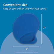 Kensington Blue / 7L x 6W inches (Pack of 4) / Professional Mouse Pads